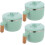 3Pcs Round Noodle Bowl With Handle Insulated Food Container 8