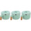 3Pcs Round Noodle Bowl With Handle Insulated Food Container 6