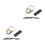 2 Sets Professional Archery Brass Finger Rings Wear-Resistant 7