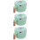 3Pcs Round Noodle Bowl With Handle Insulated Food Container 10