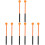 4 Pairs Rubber Head Xylophone Glockenspiel Percussion Mallets 4