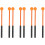4 Pairs Rubber Head Xylophone Glockenspiel Percussion Mallets 6
