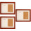 3Pcs Multipurpose Medal Display Frame Sports Awards Shadow Box 9