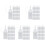 150Pcs Needle Tip Applicator Bottles White Durable Glue Paint Storage 4