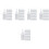 150Pcs Needle Tip Applicator Bottles White Durable Glue Paint Storage 6