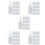150Pcs Needle Tip Applicator Bottles White Durable Glue Paint Storage 10