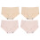 4Pièces Culottes Pièce Douces Soie Respirantes Pour 2