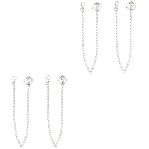 4 Pcs Chain For Pants Jeans Chain Trousers Chain Pocket 2