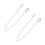 4 Pcs Chain For Pants Jeans Chain Trousers Chain Pocket 8