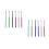 12 Pcs Eyelash Applicator Brushes For Mascara Makeup 5