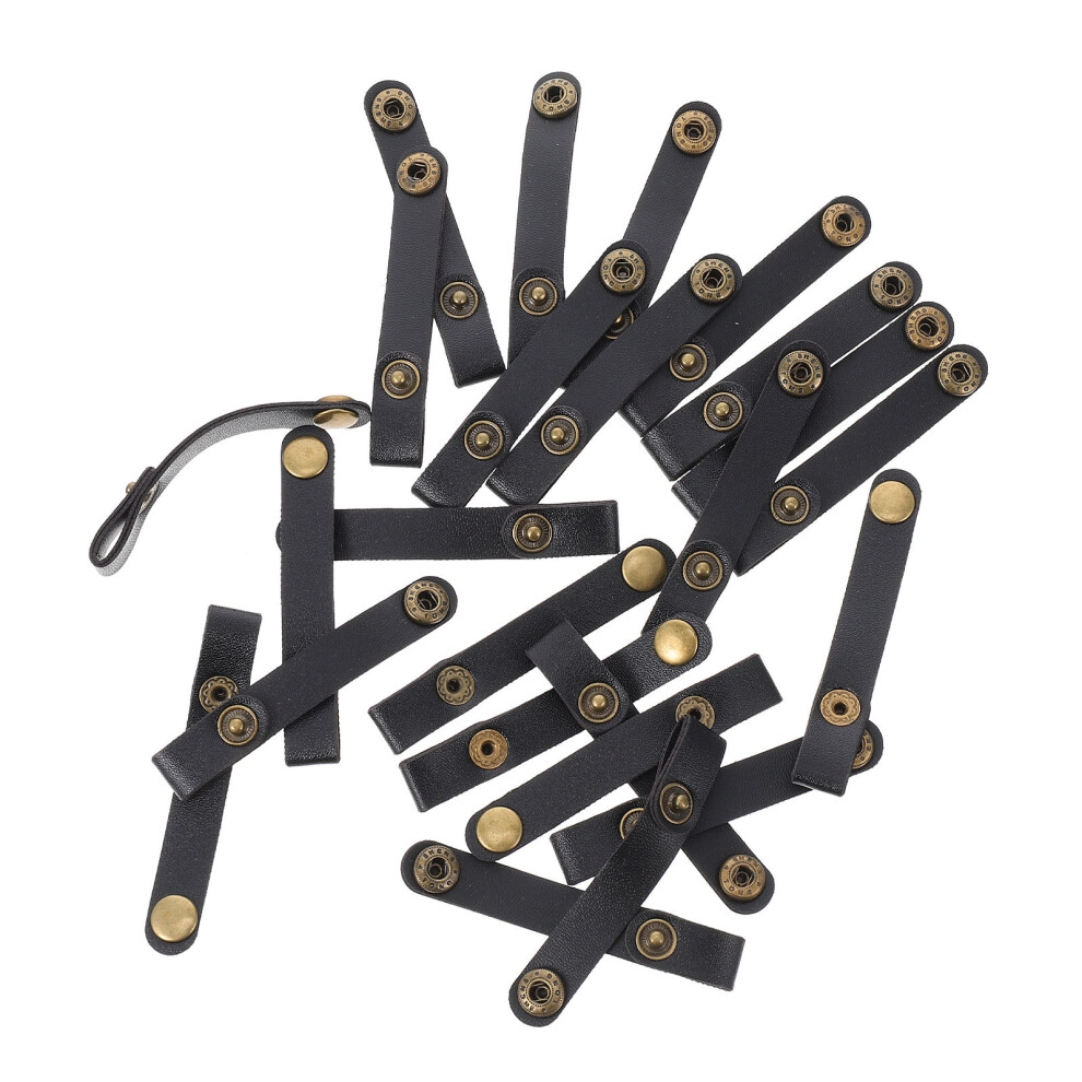 Photos - Electrical Wire & Cable 72 Pcs Data Cable Buckle Pu Earphone Cable Clamp