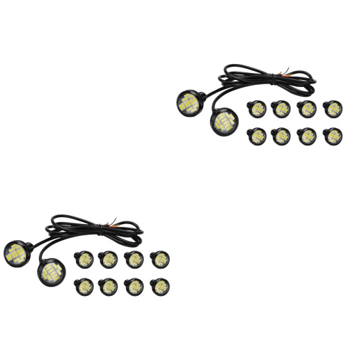 20 Pcs Eagle Eye Lamp License Plate And Reversing Light For 2