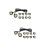 20 Pcs Eagle Eye Lamp License Plate And Reversing Light For 7