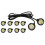 20 Pcs Eagle Eye Lamp License Plate And Reversing Light For 8
