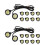 20 Pcs Eagle Eye Lamp License Plate And Reversing Light For 5