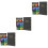 3Sets Zeitmanagement Planer Grau 2025 Notizbuch Schule 7