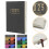 3Sets Zeitmanagement Planer Grau 2025 Notizbuch Schule 3
