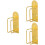 3Pcs Electric Clipper Holder Wall Mounted For Barber Shop 6