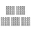 100 Pcs 8mm Handle Metal Wedge For Hammer Installation 11