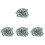 4Pcs 1 Bag Broken Crystal Stones Natural Fish Tank Ornament 2