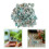 4Pcs 1 Bag Broken Crystal Stones Natural Fish Tank Ornament 9