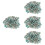 4Pcs 1 Bag Broken Crystal Stones Natural Fish Tank Ornament 6