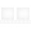10 Pcs Clear Acrylic Sheets Square DIY Craft Signs 2
