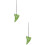 2Pièces Ocarina 6 Trous Portable Dolomite Vert Pour Enfants Débutants 7