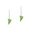 2Pièces Ocarina 6 Trous Portable Dolomite Vert Pour Enfants Débutants 4
