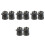 8 Pcs Ceramic Soy Sauce Container Pot Dispenser Holder 5