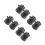 8 Pcs Ceramic Soy Sauce Container Pot Dispenser Holder 3