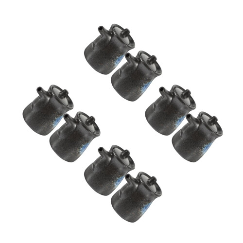8 Pcs Ceramic Soy Sauce Container Pot Dispenser Holder 2