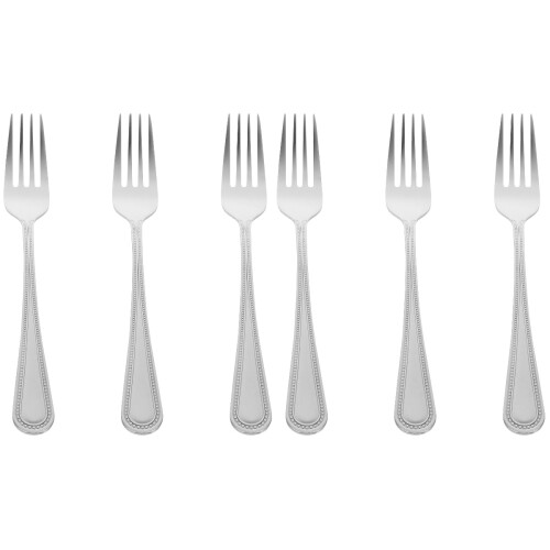 6 Pcs Small Metal Fruit Forks For Dessert And Cake Serving 1