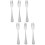 6 Pcs Small Metal Fruit Forks For Dessert And Cake Serving 7