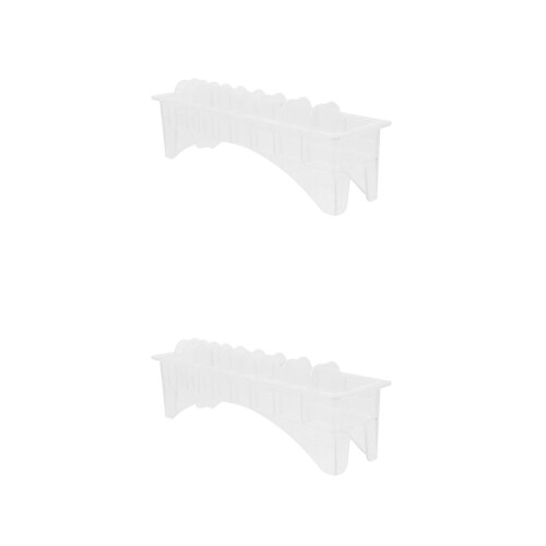 2 Pcs Haircutter Limit Comb Barber Guard Holder Shaving Tool Case 1
