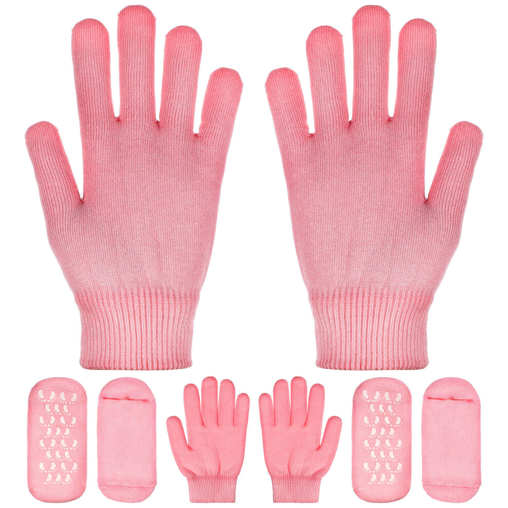 Aboofan 3 Pieces Moisture Gloves For Dry Hands Overnight Moisturizing Sock