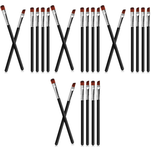 4 Pcs Eye Brow Brush Angled Makeup Professional Eyebrow Applicator 2