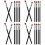 4 Pcs Eye Brow Brush Angled Makeup Professional Eyebrow Applicator 5