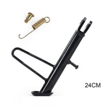 (24cm) ATV Motorcycle Kickstand Side Support Stand Adjustable Holder Set Foot Bracket