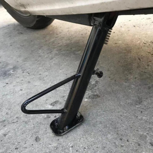 (24cm) ATV Motorcycle Kickstand Side Support Stand Adjustable Holder Set Foot Bracket 1