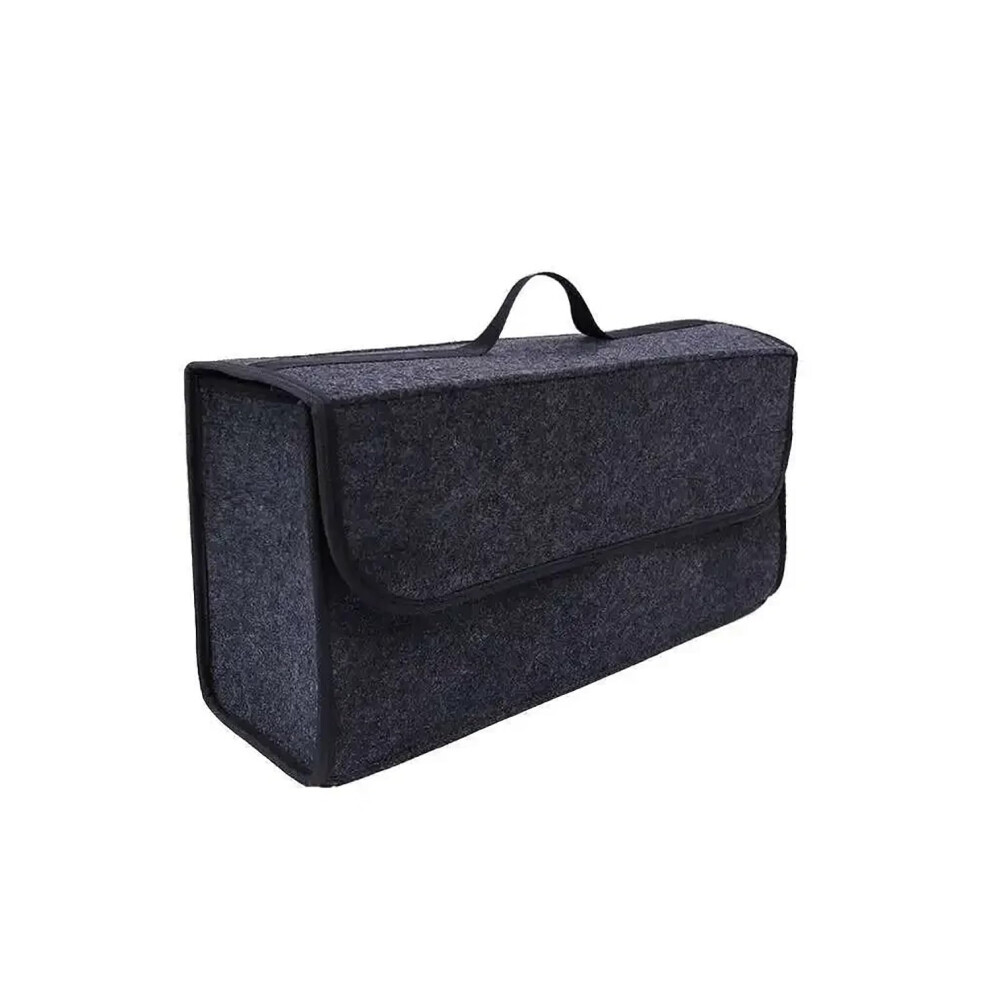 Car Storage Net Lightweight Felt Trunk Organizer Foldable 50X17x24 Cm For Campervans Grey 9354506140731