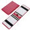Tragbares rotes Golf-Scorekarten-Halter-Set mit Holzstift & Karten 11