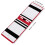 Tragbares rotes Golf-Scorekarten-Halter-Set mit Holzstift & Karten 3
