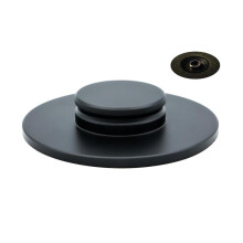(Small hole, Black) Balanced Clamp Bottom Record Clamp Disc Stabilizer Record For CDM4 CDM9 CDM12