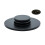(Small hole, Black) Balanced Clamp Bottom Record Clamp Disc Stabilizer Record For CDM4 CDM9 CDM12 1