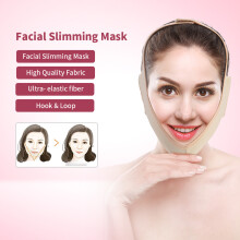 Gesichtslinien-Sprühmaske zur Reduzierung des Doppelkinns, Gewichtsverlust, XL-Gürtel