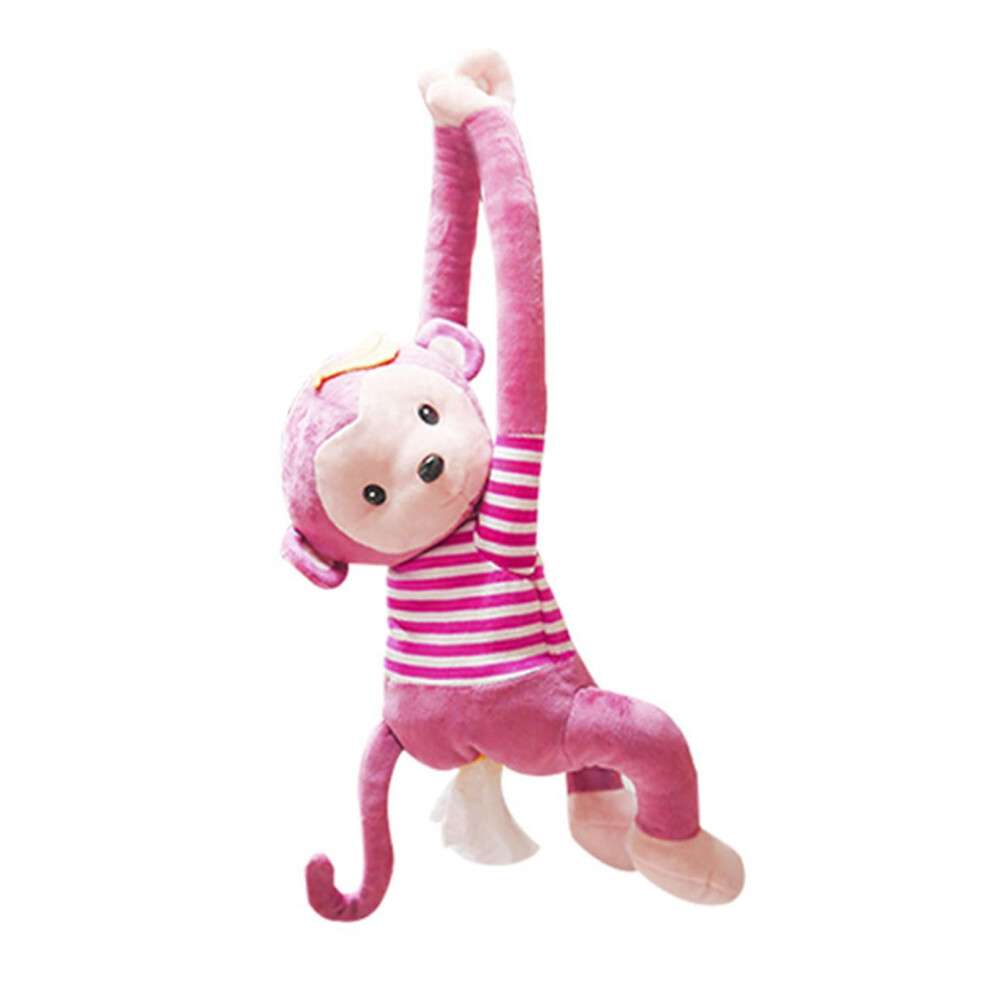 Monkey Tissue Holder Car Hanging Cartoon Animal Tissue Box Holder Monkey Butt Design Office Home Car Decor-image-OPC-PKYMM29-NEW