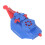 Kids Web Launcher Toy 3pcs Suction Cup Wall Adhesive String Long Range Blue 16