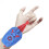 Kids Web Launcher Toy 3pcs Suction Cup Wall Adhesive String Long Range Blue 5