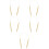 5Pcs Wooden Circular Knitting Needles For Hand Weaving 7